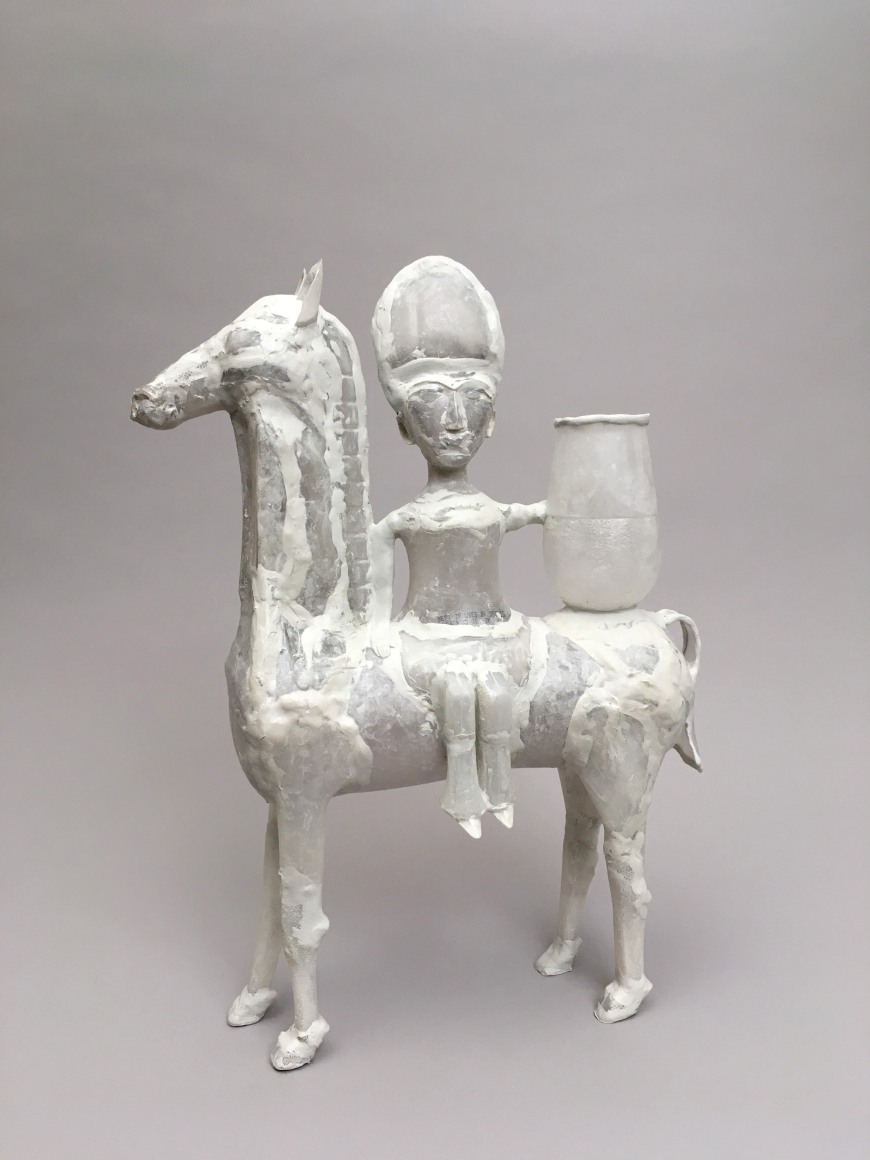 Shari Mendelson (Contemporary), Figure on a Horse, 2019