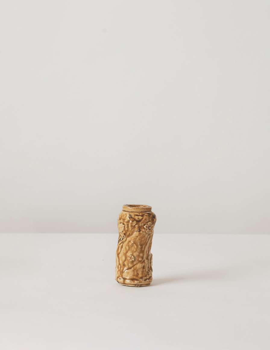 Jean-Michel Cazin, Marble Floral Vase, 1895