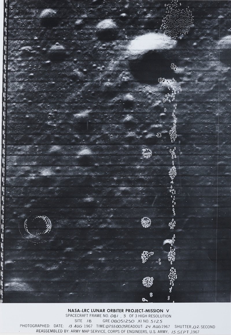 NASA, Lunar Orbiter, 1967