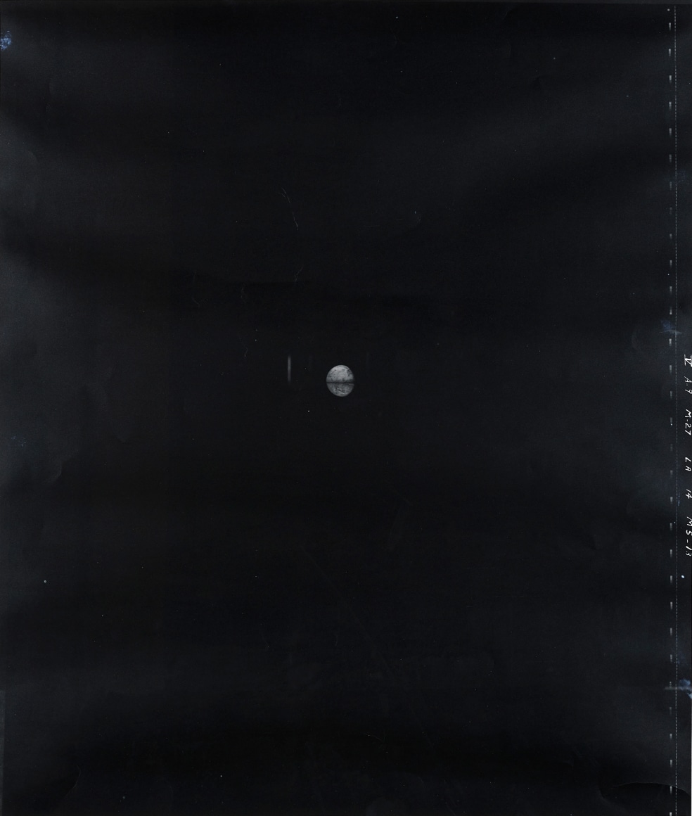 NASA Lunar Orbiter V. Earth From Space, 1967