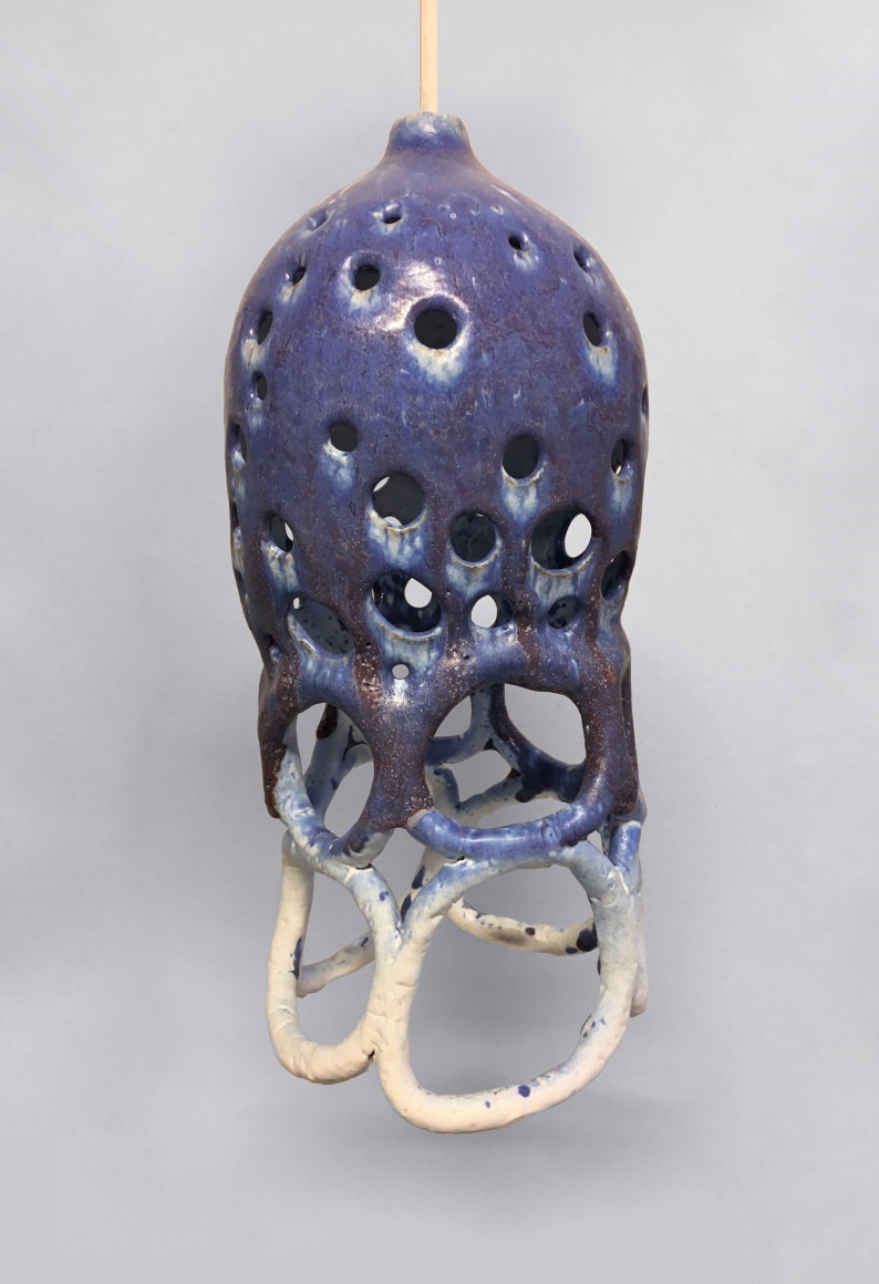 Bente Skj&oslash;ttgaard, Indigo Lamp, 2019