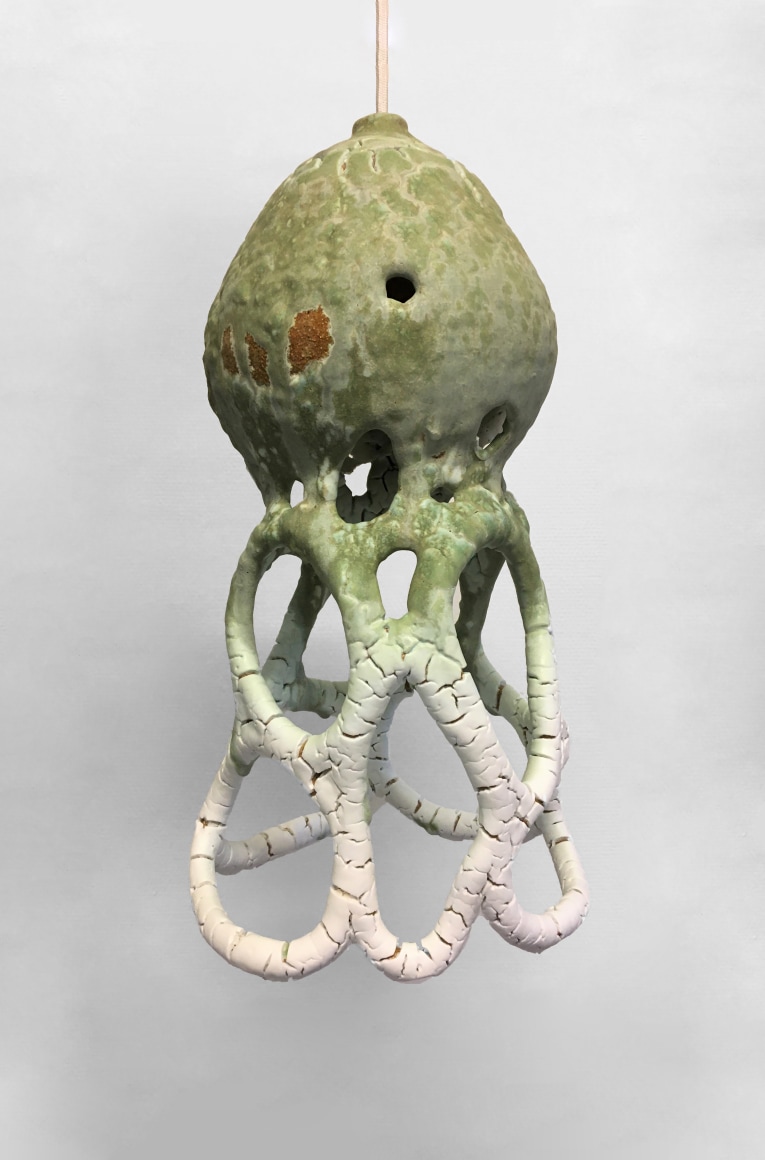 Bente Skj&oslash;ttgaard, Green Lamp, 2019