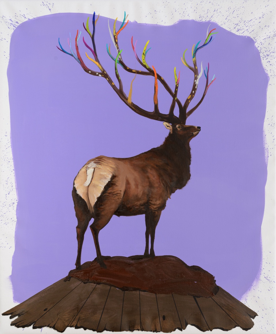 GAMA (b. 1977), A Deer of Nine Colors # 3 九色鹿 # 3, 2016