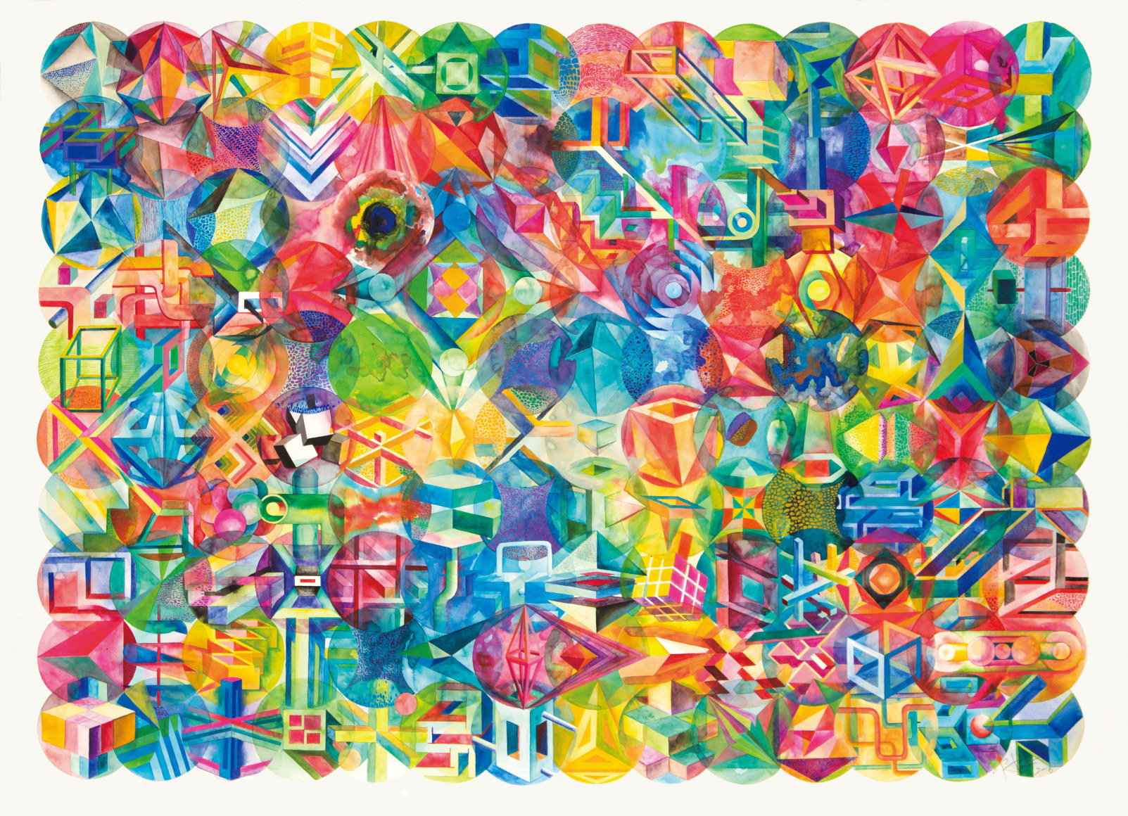 Wu Jian&rsquo;an 邬建安 (b. 1980), 140 Color Balls 140 颗彩色圆球, 2016