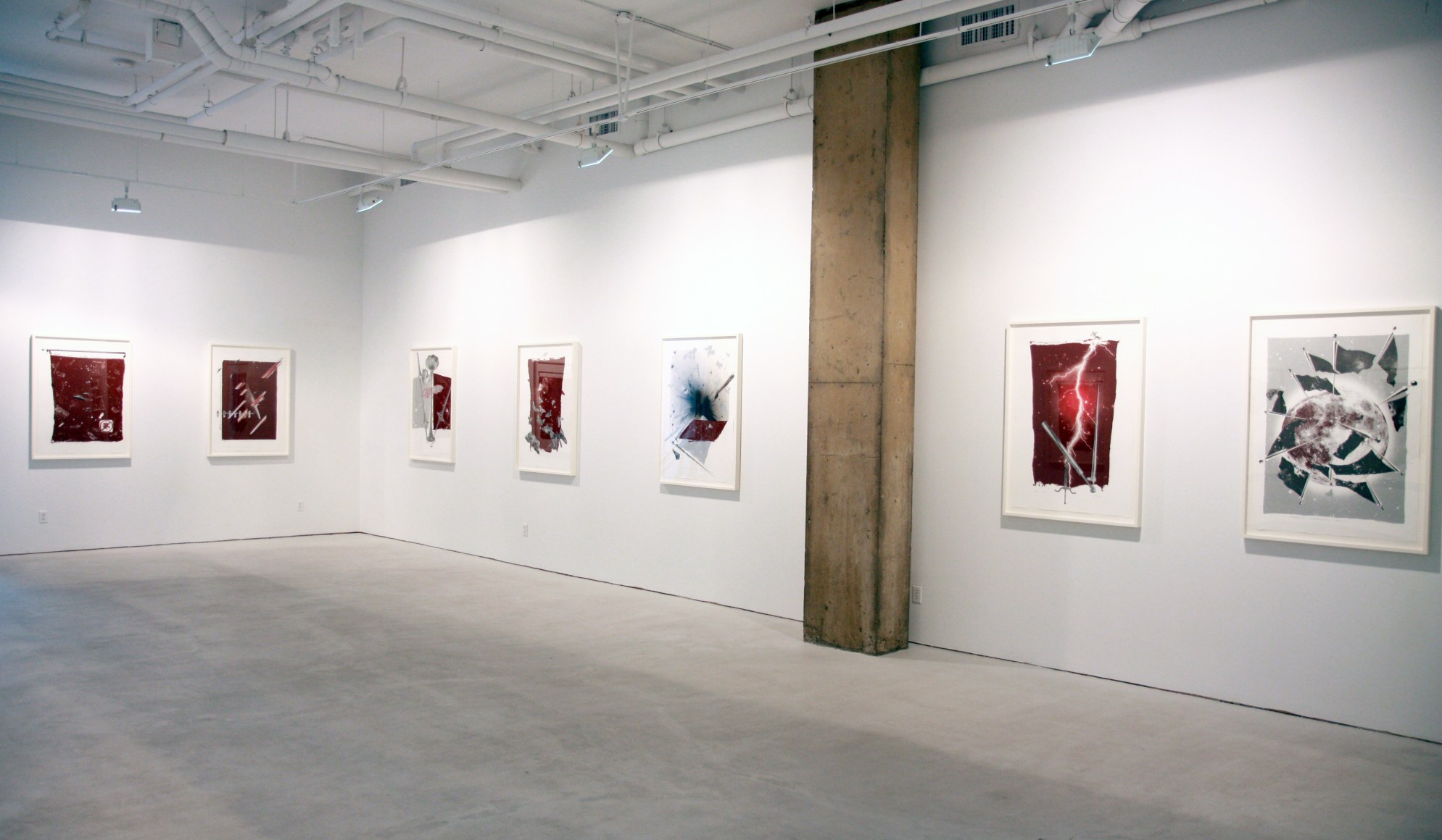 Phosphorous Red:&nbsp;, Installation view