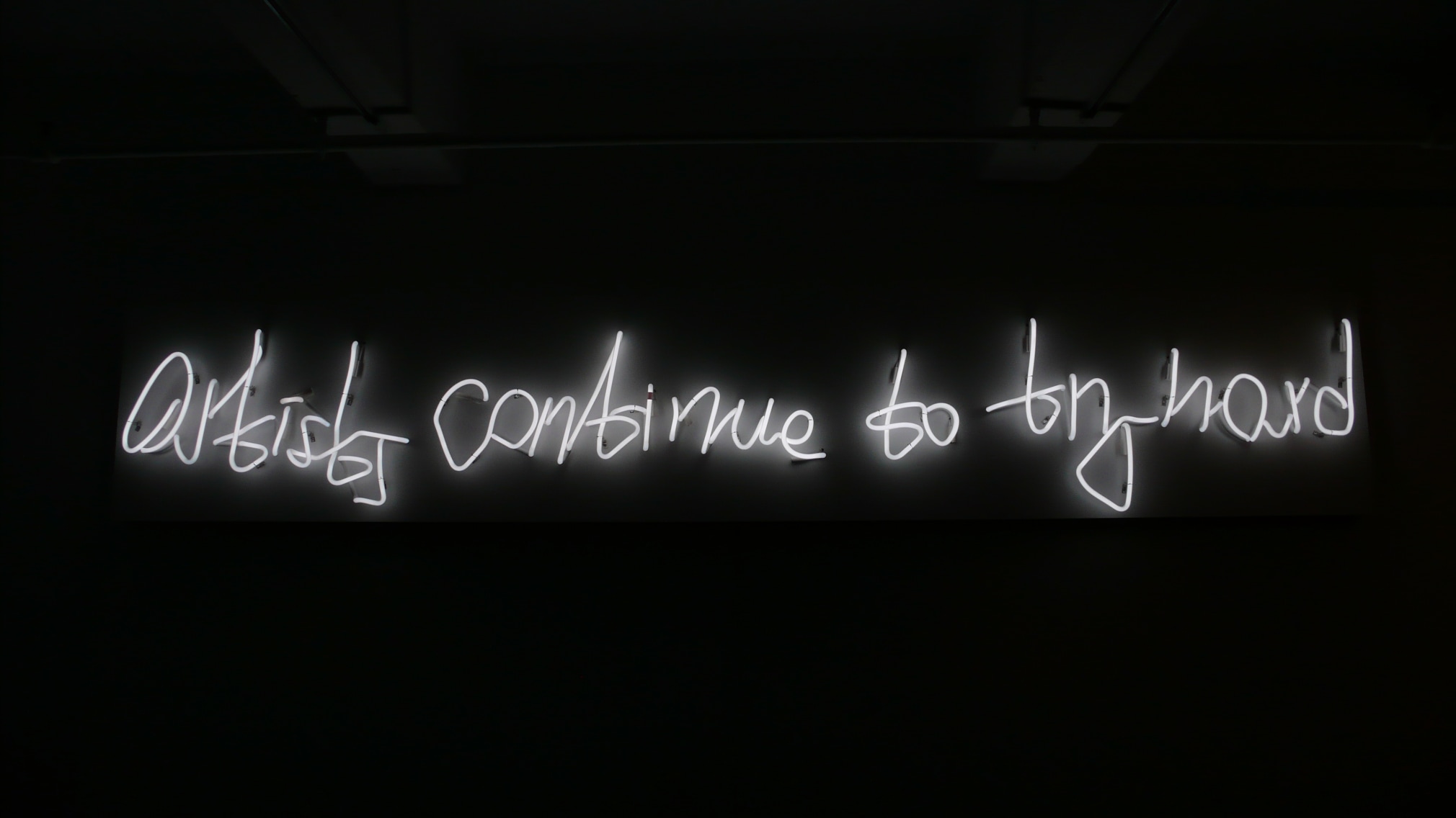 Artists Continue to Try Hard 艺术家还要继续努力, 2007