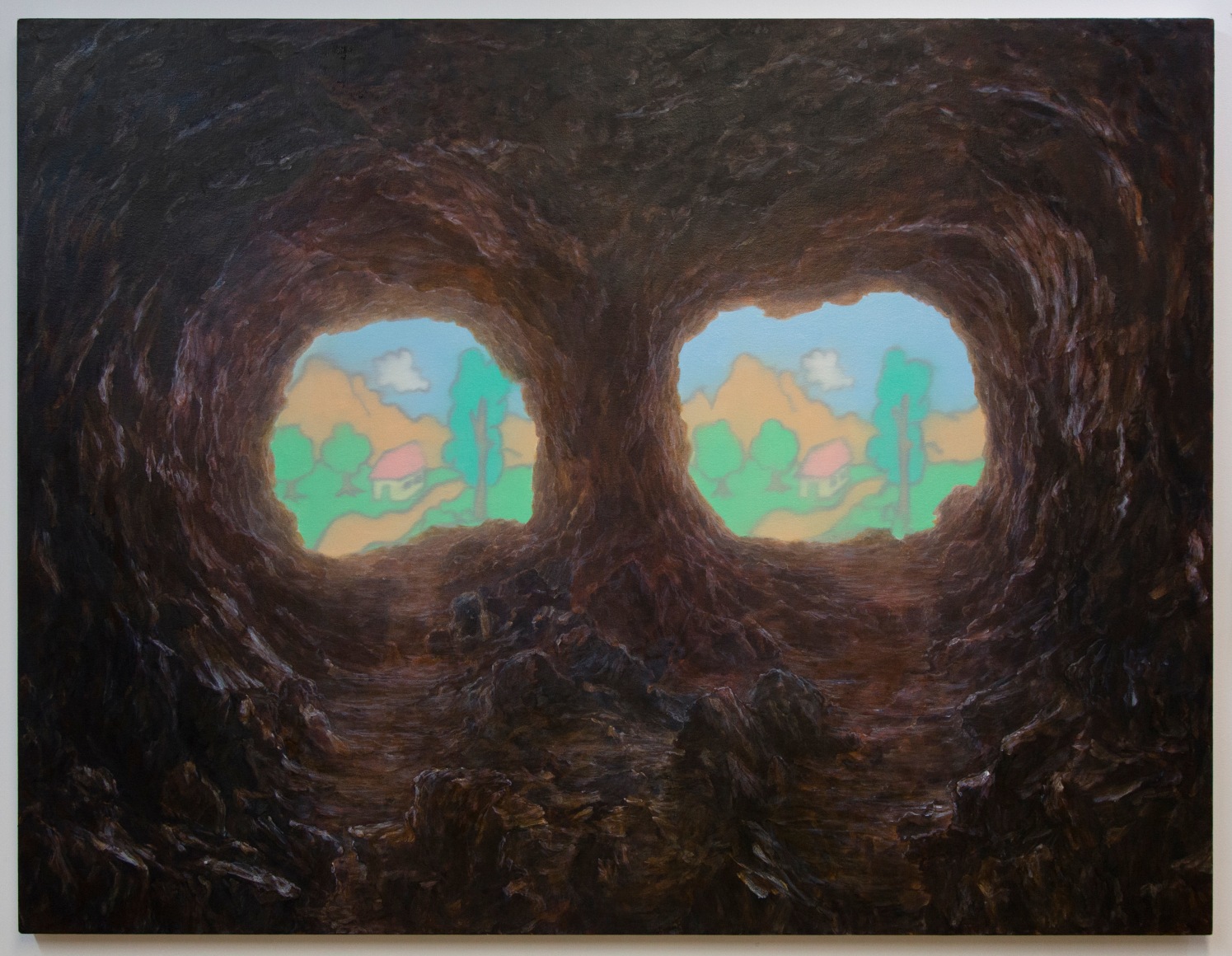 Wei Xiaoguang(b.1986) Untitled (Caves)