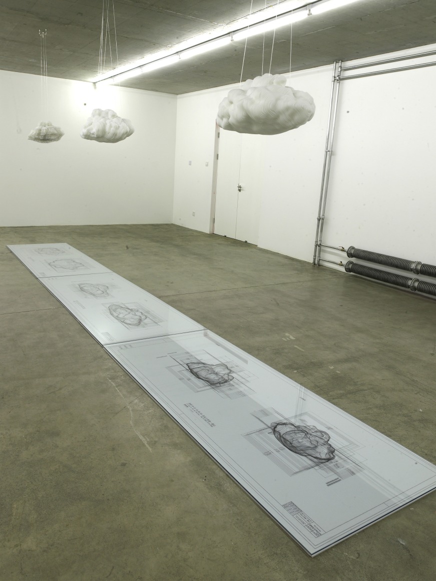 Shi Jinsong&nbsp;史金淞&nbsp;, A Cloud in the Sky, Beijing, August 14th&nbsp;2007&nbsp;年6月26日北京上空的一团云