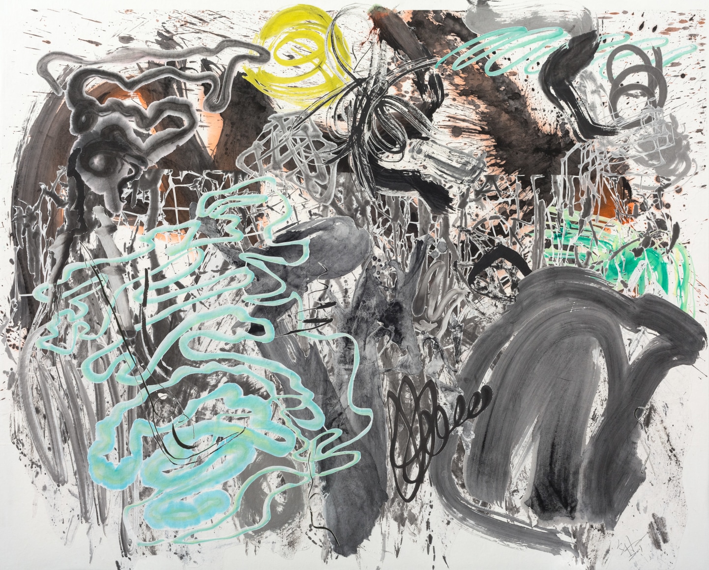 500 Brushstrokes #69 五百笔 #69, 2019