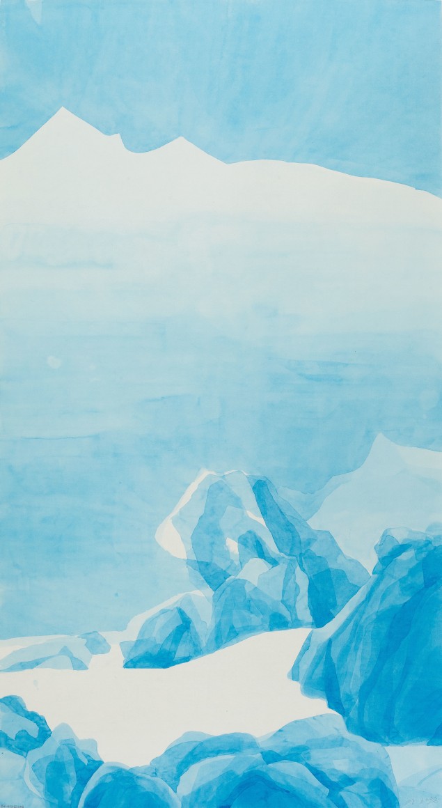 Blue Mountain #1: for Wang Wei 蓝山 #1：致王维