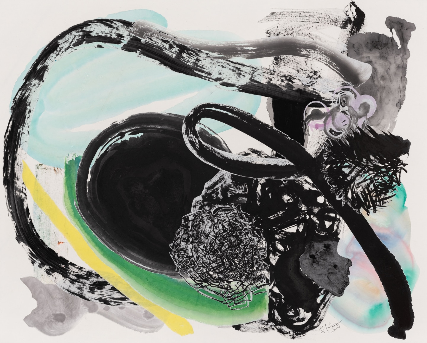 Wu Jian'an 邬建安 (b.1980), 500 Brushstrokes #73 五百笔 #73, 2021