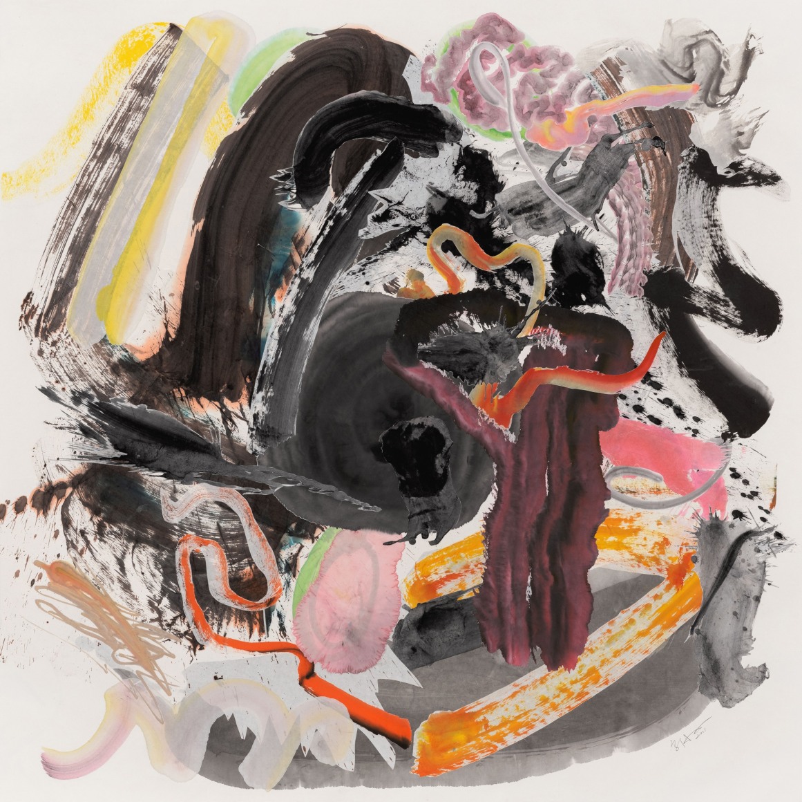 Wu Jian'an 邬建安 (b.1980), 500 Brushstrokes #74 五百笔 #74, 2021