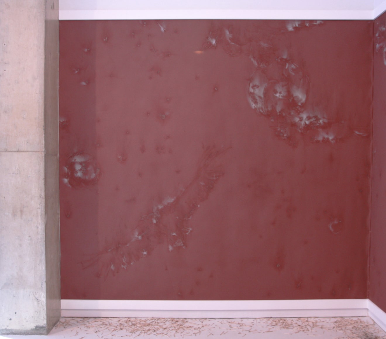 Phosphorous Red:&nbsp;, Installation view