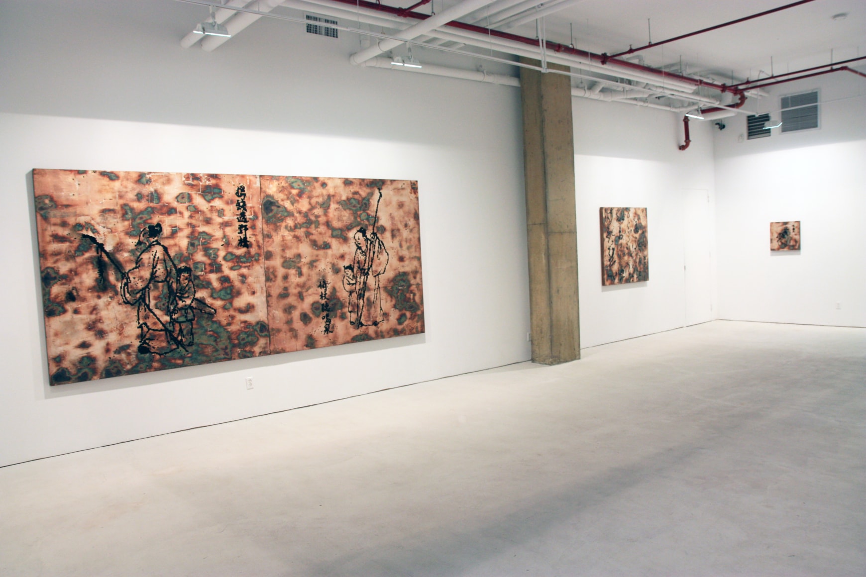 Yi Bite:&nbsp;Recent Works by Feng MengboInstallation view