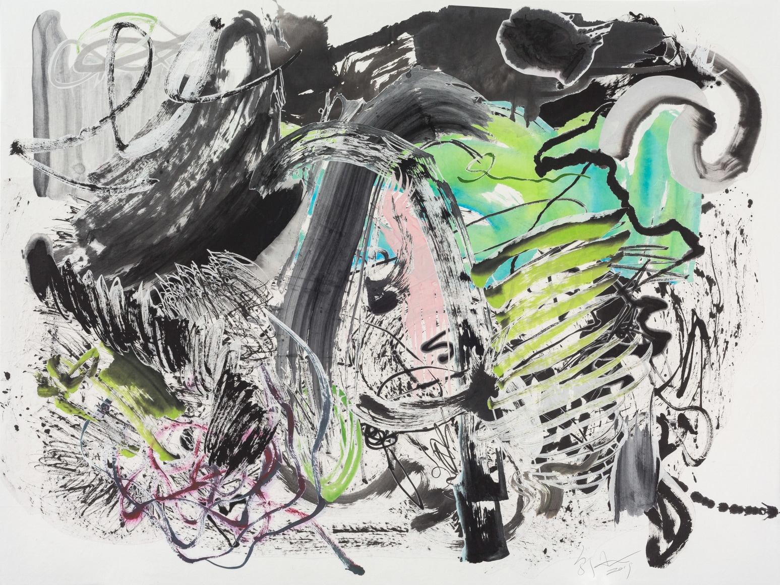 Wu Jian'an 邬建安 (b.1980), 500 Brushstrokes #65 五百笔 #65, 2019