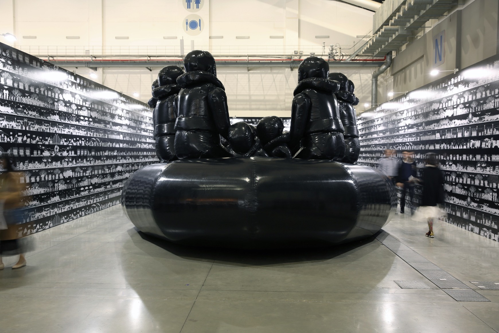 Law of the Journey and Odyssey, installation view. Courtsey of Taipei Dangdai.