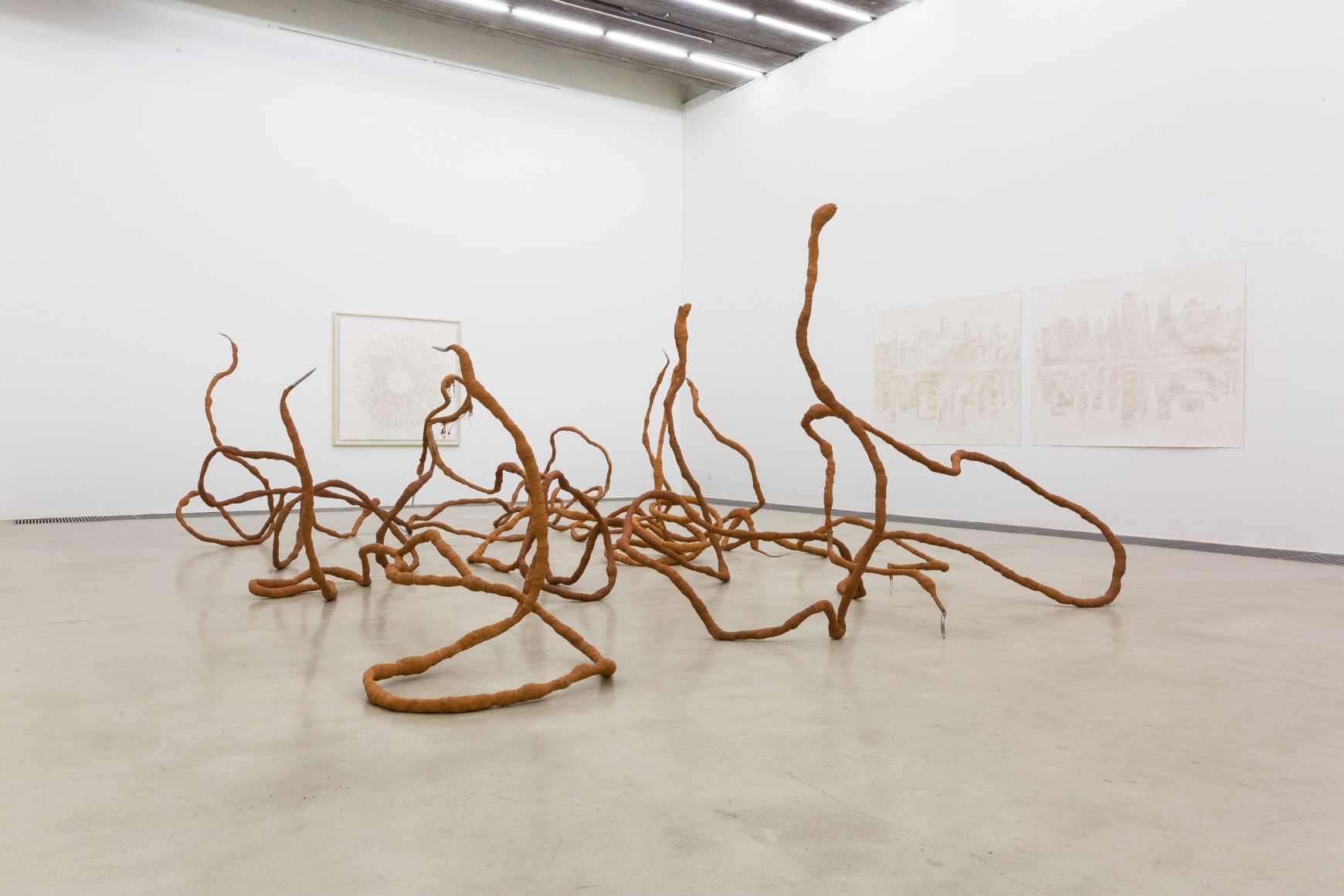 Limitless: New Works by Fu Xiaotong, Installation view