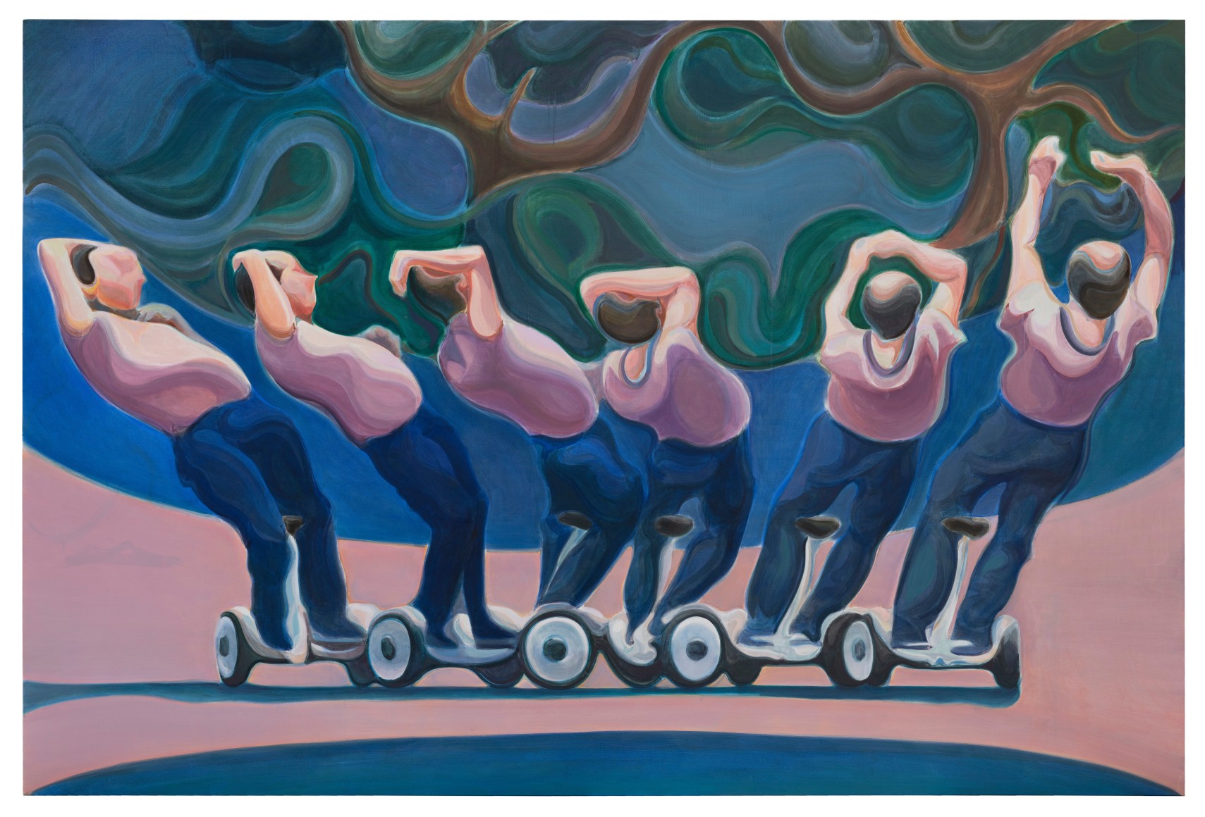 Guo Hongwei 郭鸿蔚, Laughing at This World No.3, 2021-2022