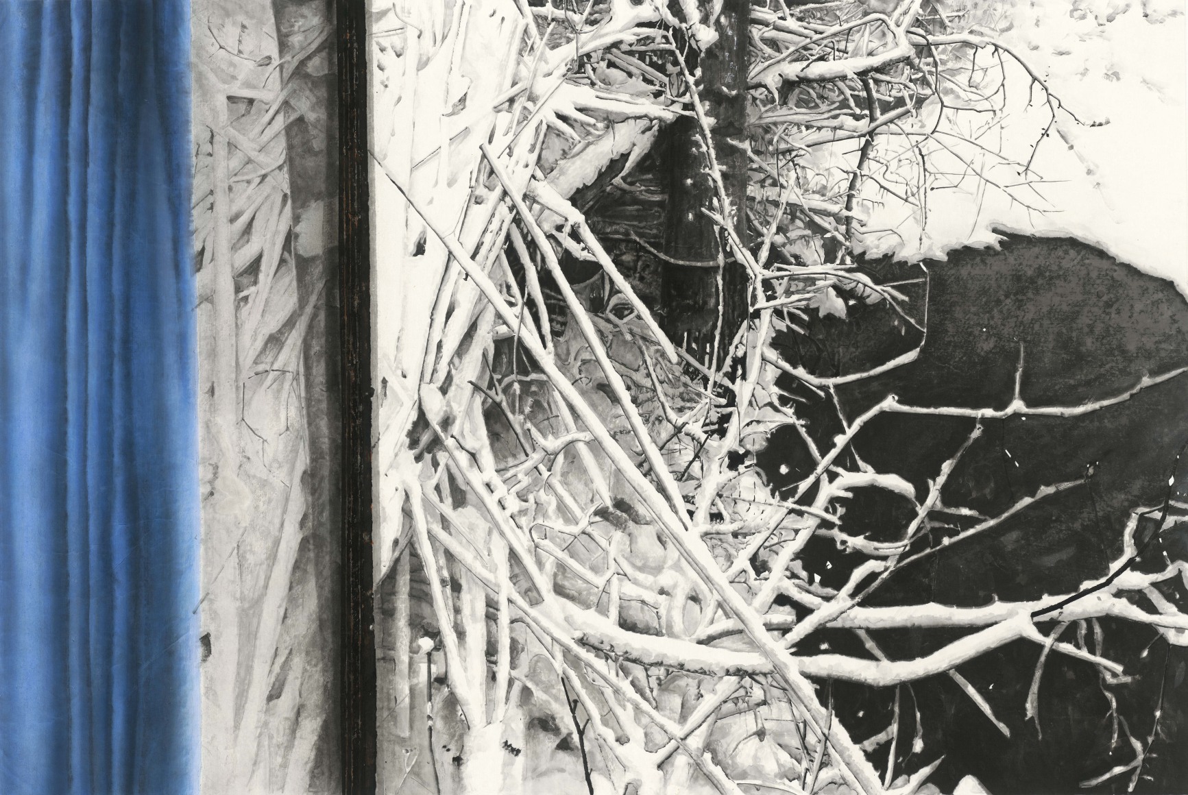 Courtyard after Snowfall 庭院雪霁