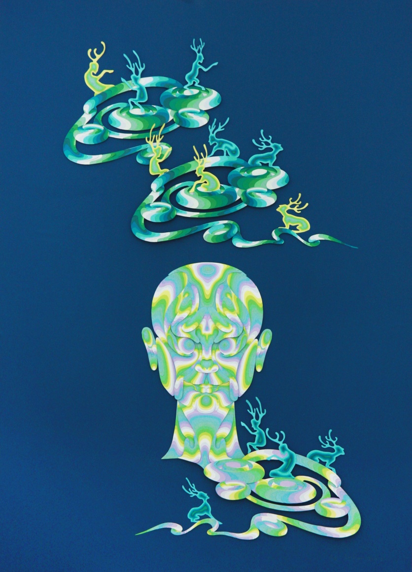 Rainbow Cloud &ndash; Winter&nbsp;彩云气-冬至, 2012