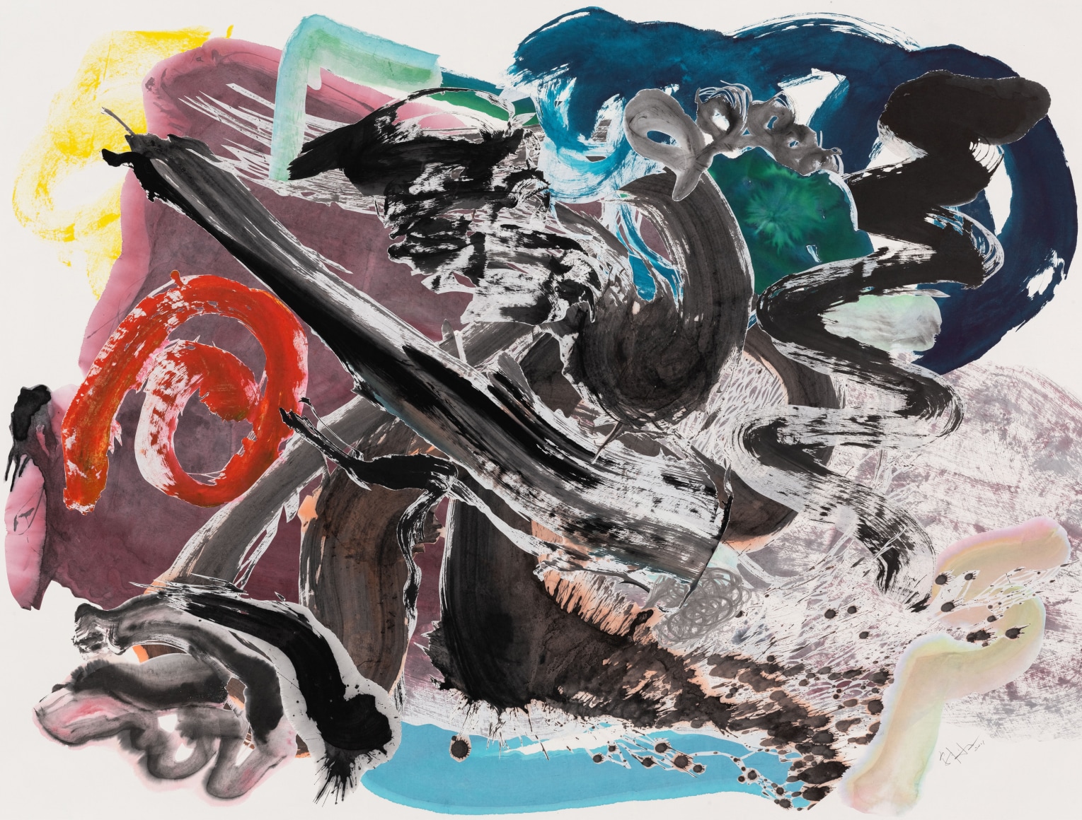 Wu Jian'an 邬建安 (b.1980), 500 Brushstrokes #76 五百笔 #76, 2021
