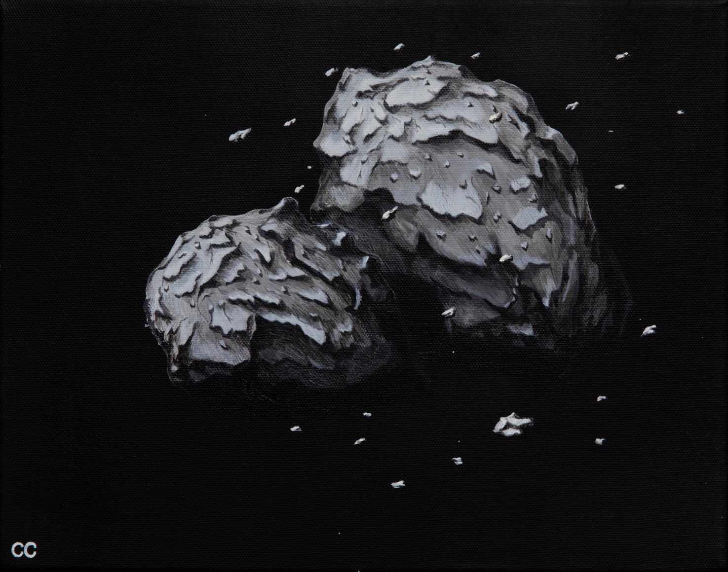 Tiger Chengliang Cai 蔡承良, Comet No.1, 2017