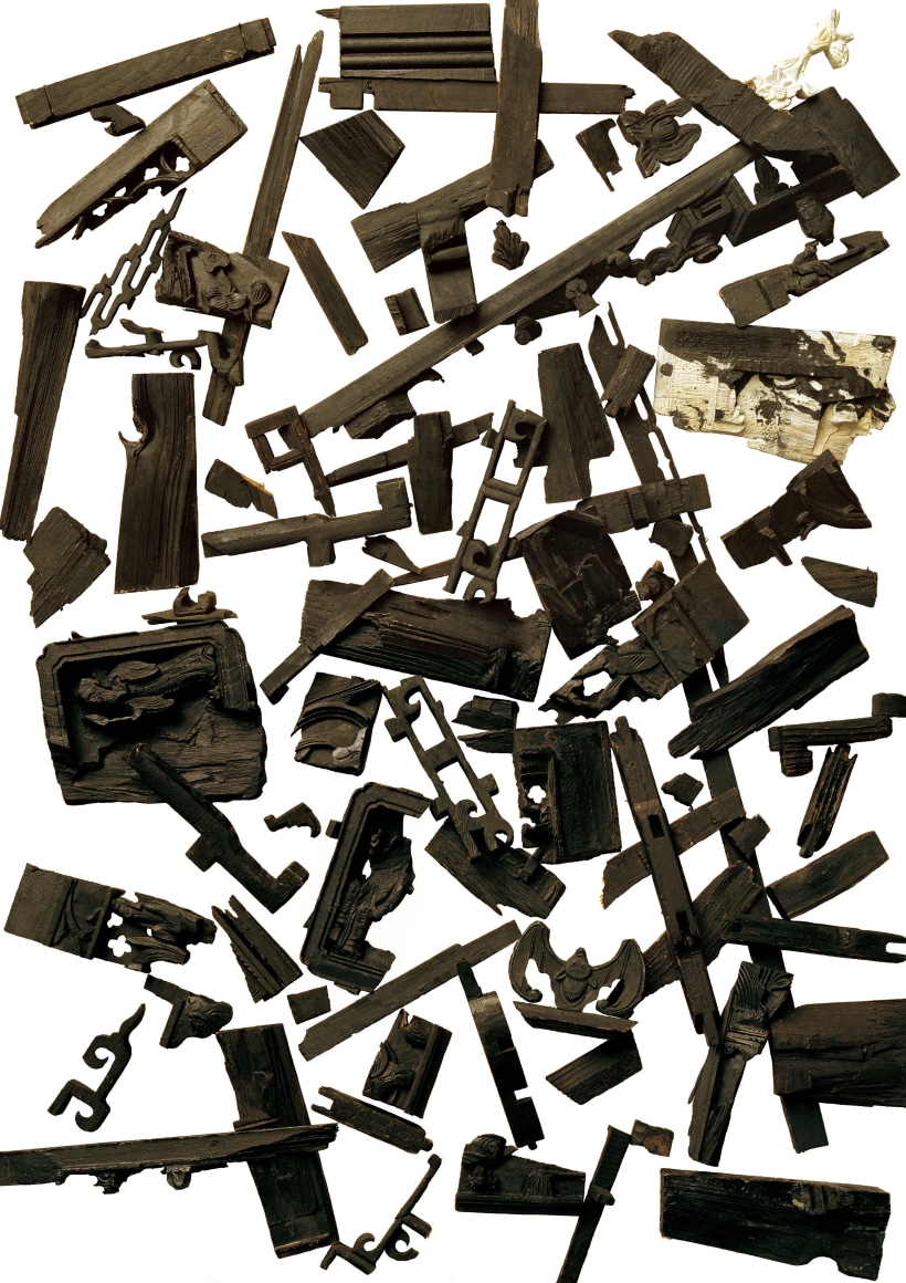 Wang Huaiqing 王怀庆 (b. 1944), Black Charcoal in White Snow 雪中送炭