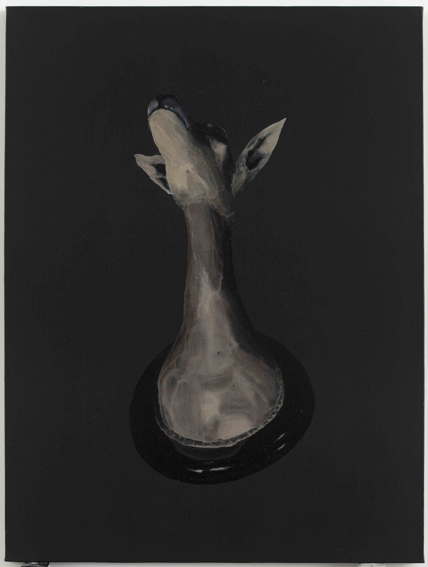 Dark Side – Taxidermied Head No. 2 暗面- 标本胸像 2, 2012