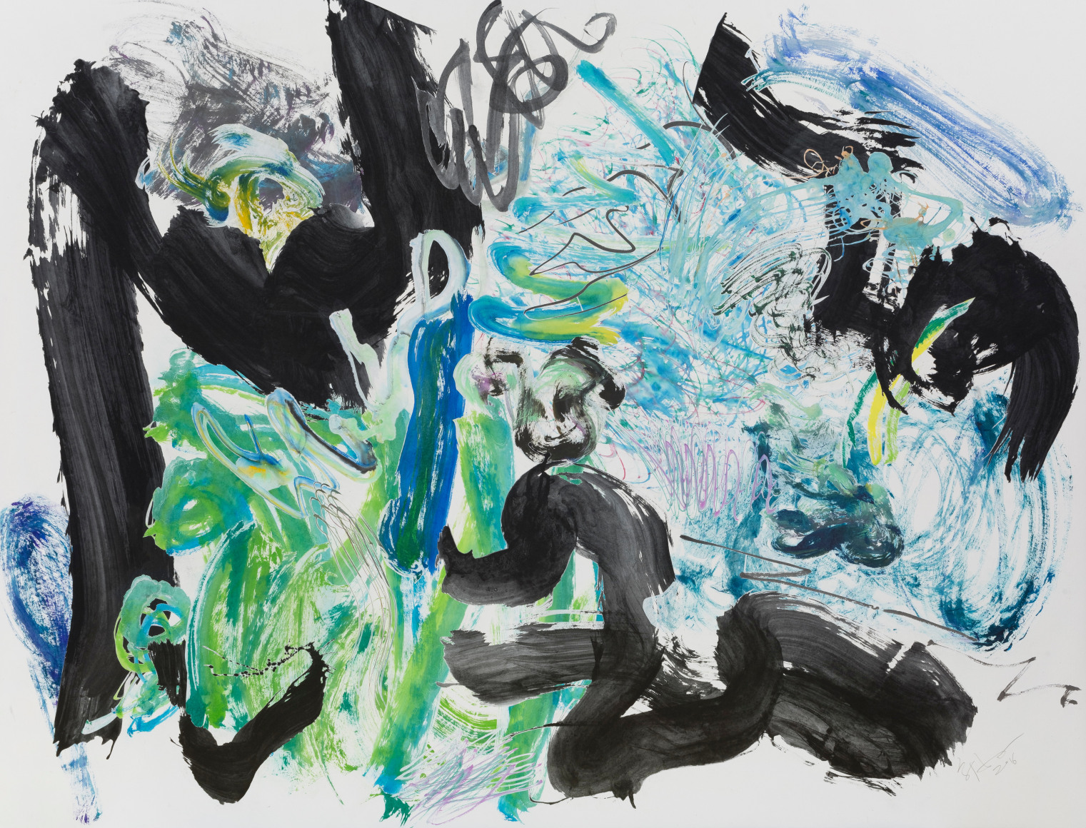 Wu Jian’an 邬建安 (b. 1980), 500 Brushstrokes #18  五百笔 #18