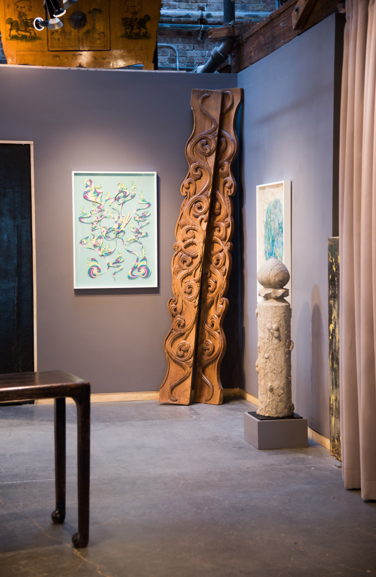 Material Traditions Installation view