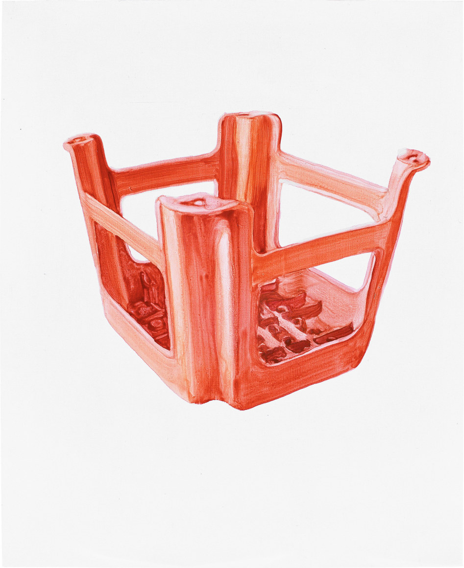 Orange Plastic Stool No.2 橙的塑料凳 No.2, 2009