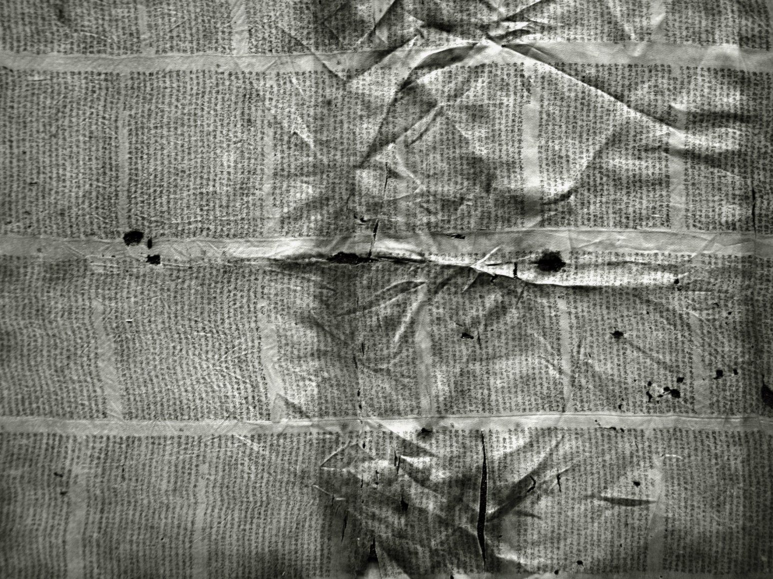 Tim White, &quot;untitled (sutra)&quot;, 2018.