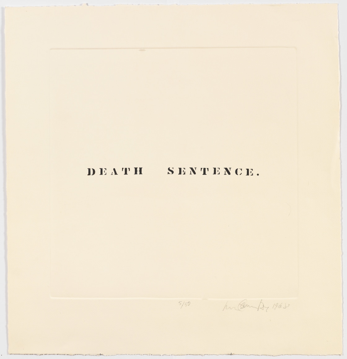 Luis Camnitzer New York Graphic Workshp Series / Projects