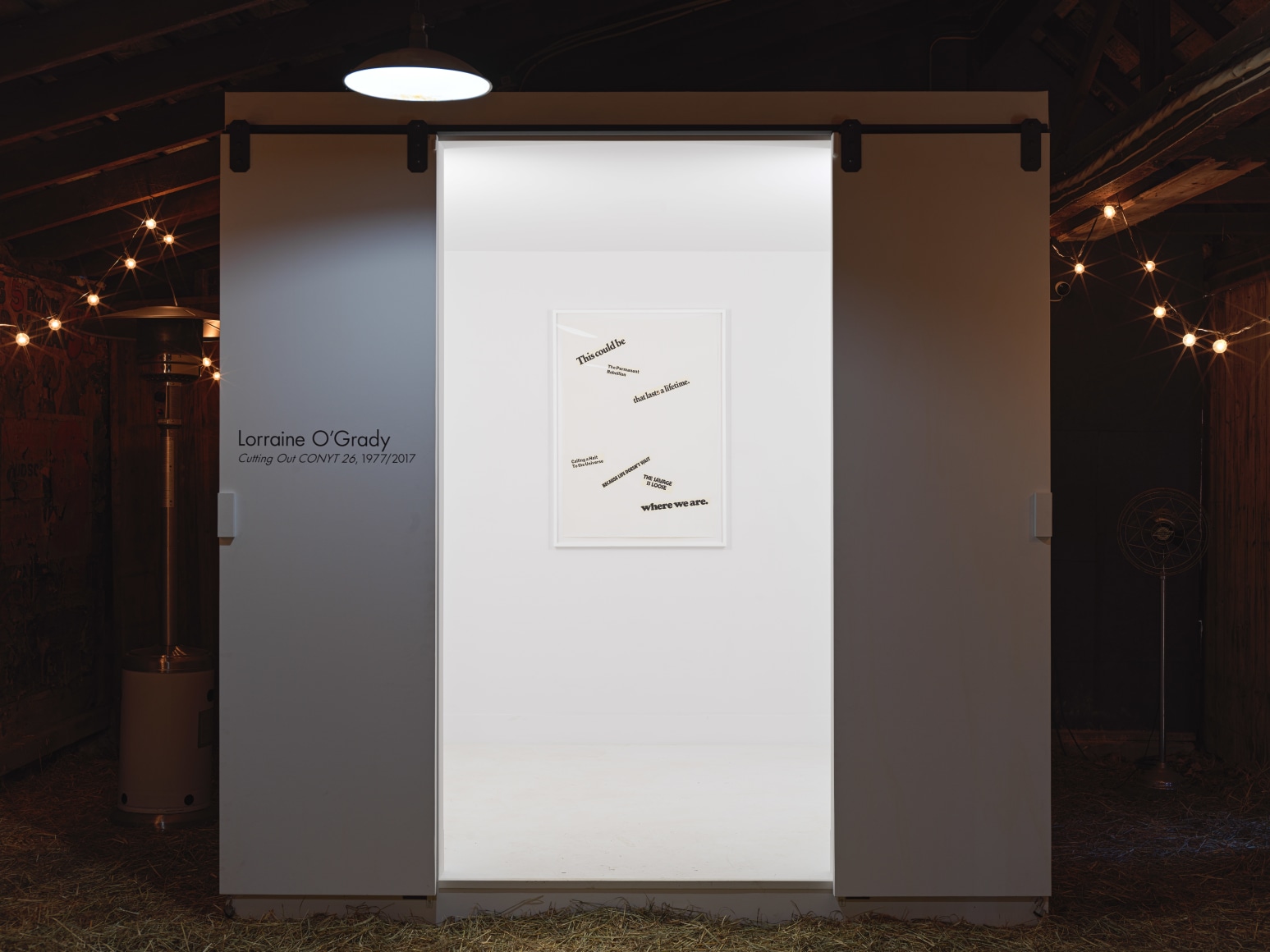 Lorraine O'Grady Cutting out CONYT 26 Germantown Alexander Gray