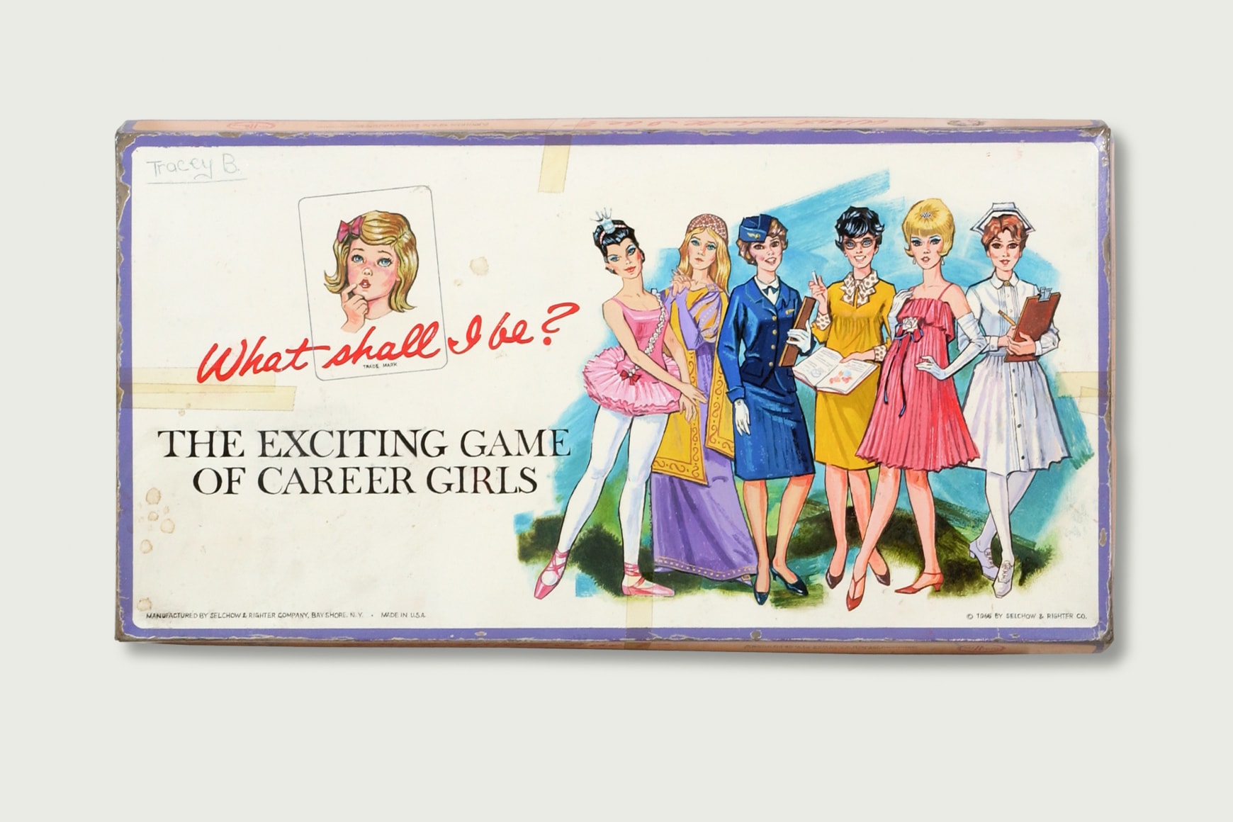 Circa 1966 (What Shall I Be?), 2008, Oil and enamel on copper