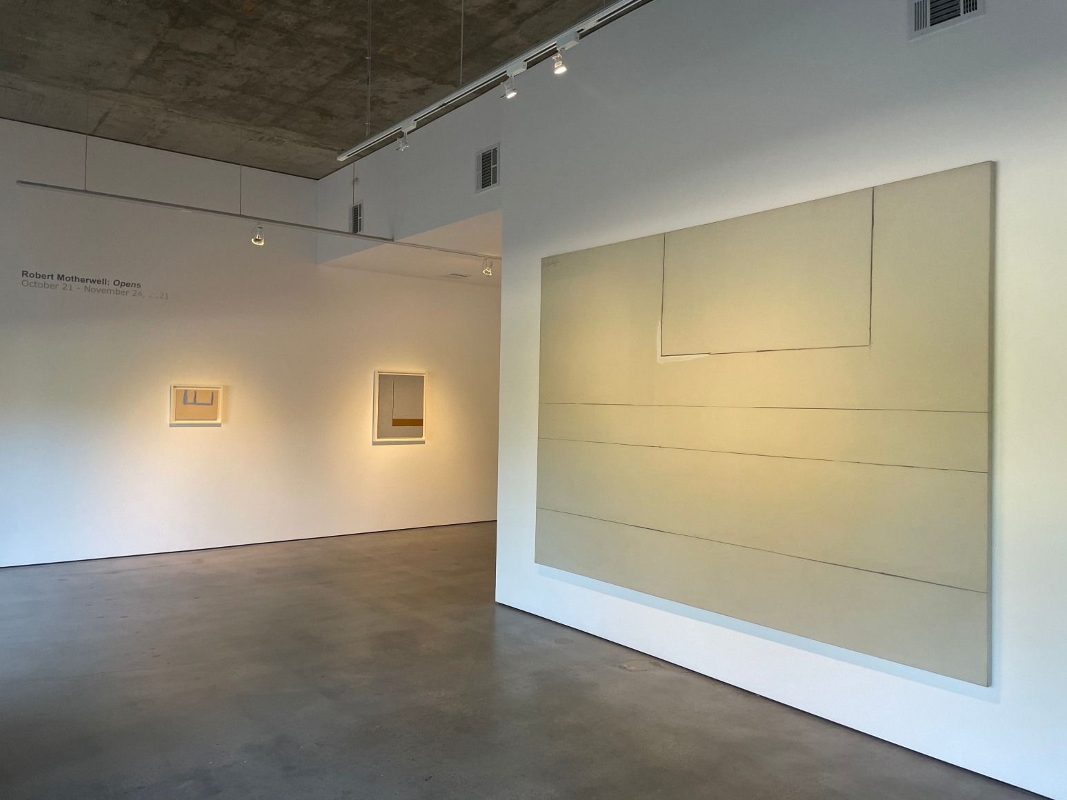 Robert Motherwell: Opens