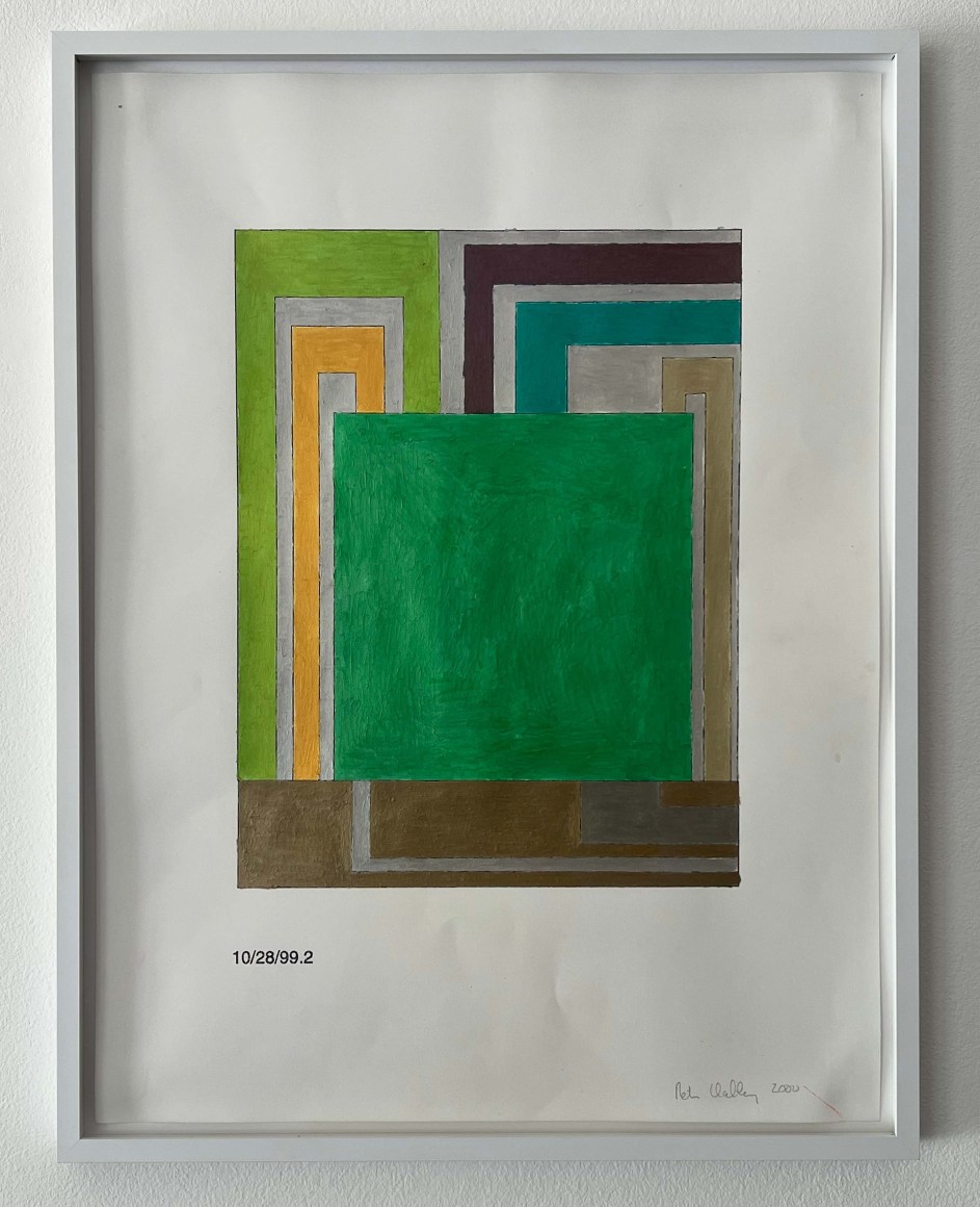 Peter Halley Untitled (10/28/99.2), 2000