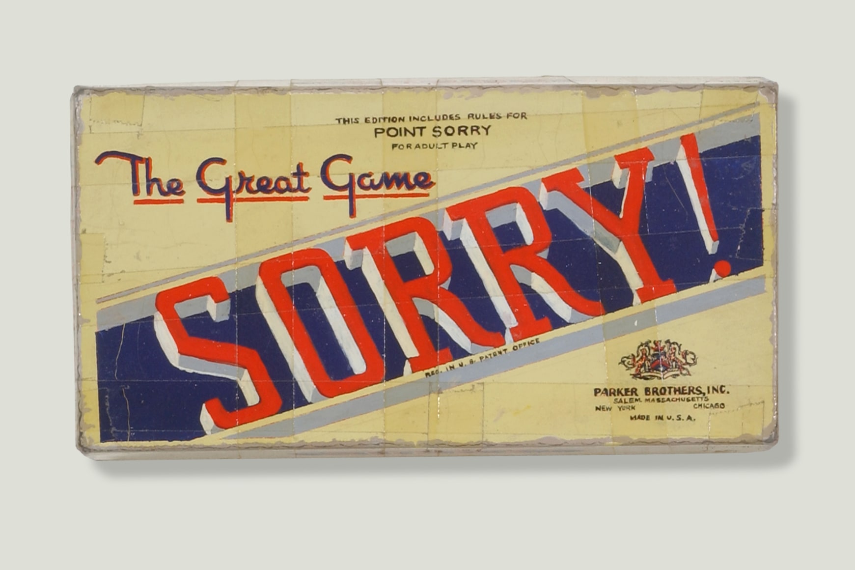 Circa 1934 (Sorry), 2008, Oil and enamel on copper