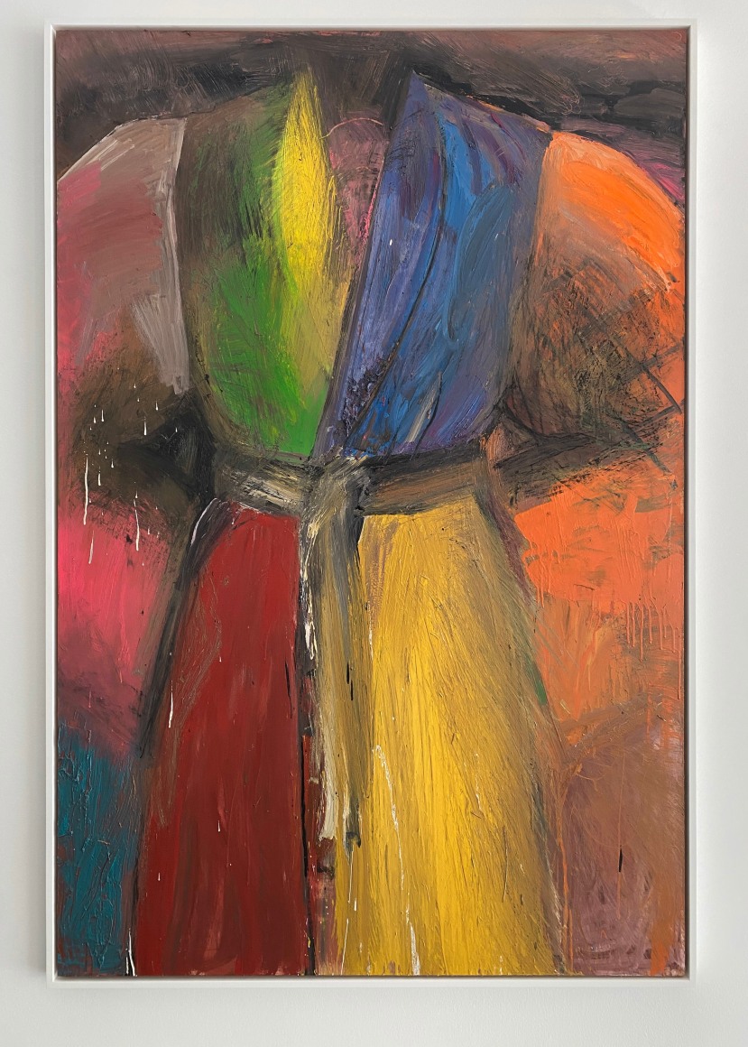 Full Sleeves, Empty Eyes, 1996 Oil on panel 72 x 48 inches