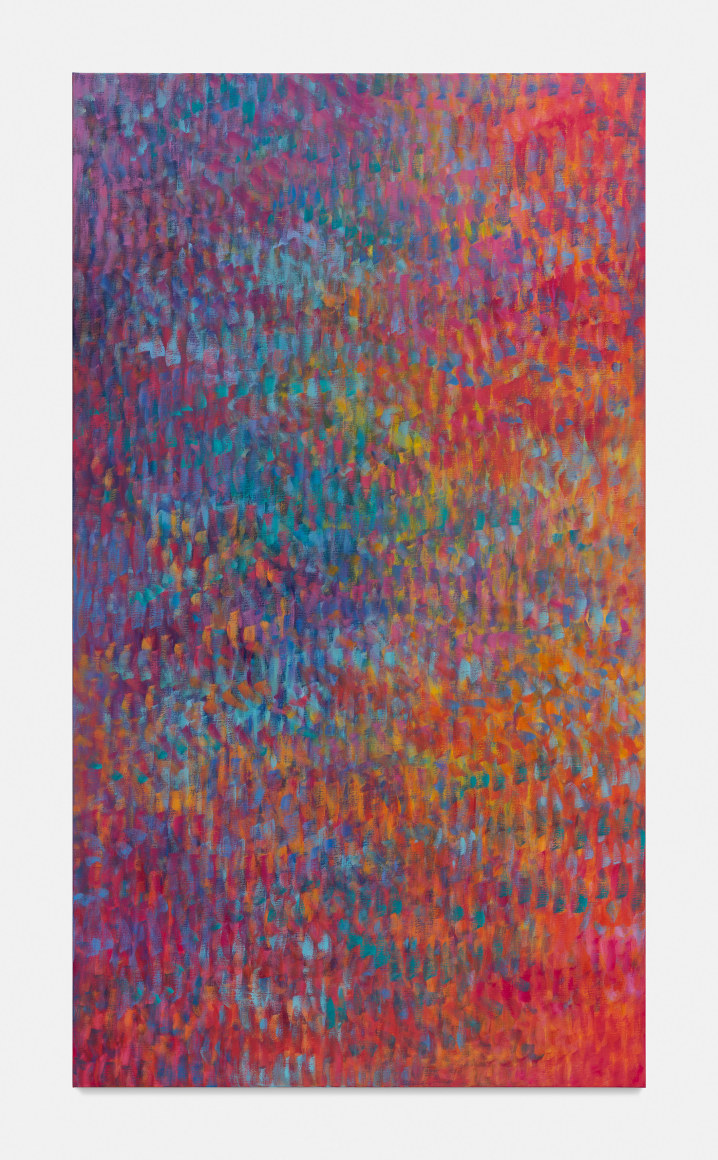 Untitled (Fugue), 2023 Oil and cold wax on canvas 78½ x 44½ in