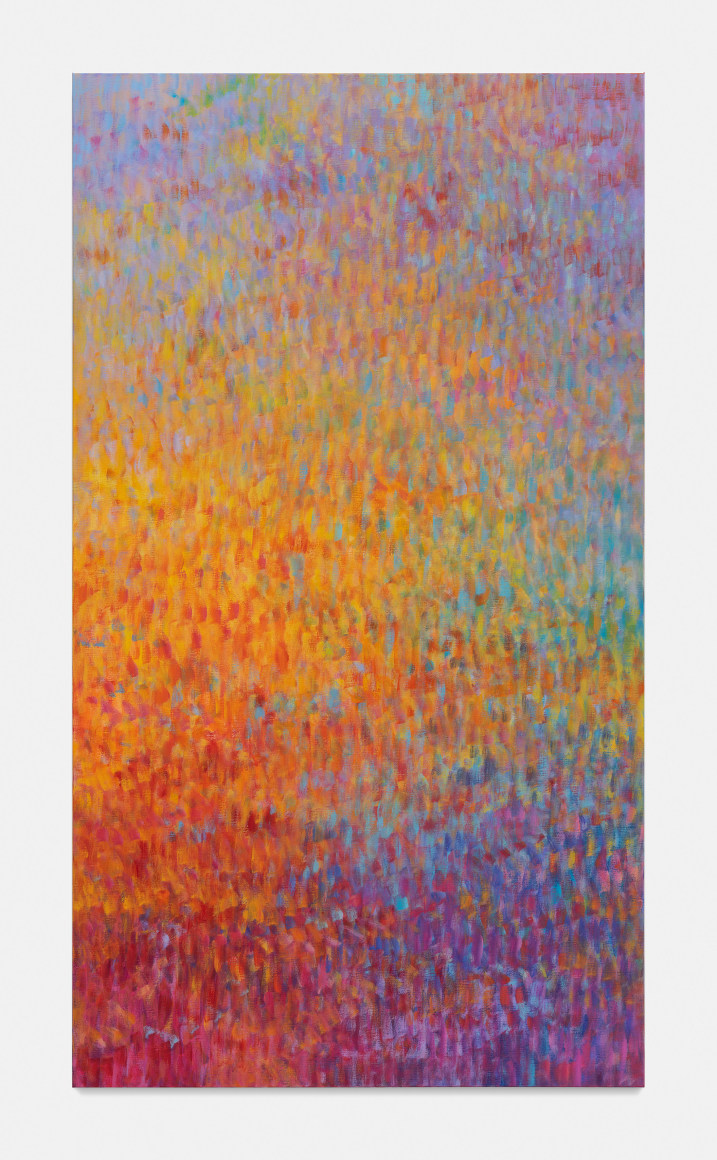 Untitled (Fugue), 2023 Oil and cold wax on canvas 78½ x 44½ in