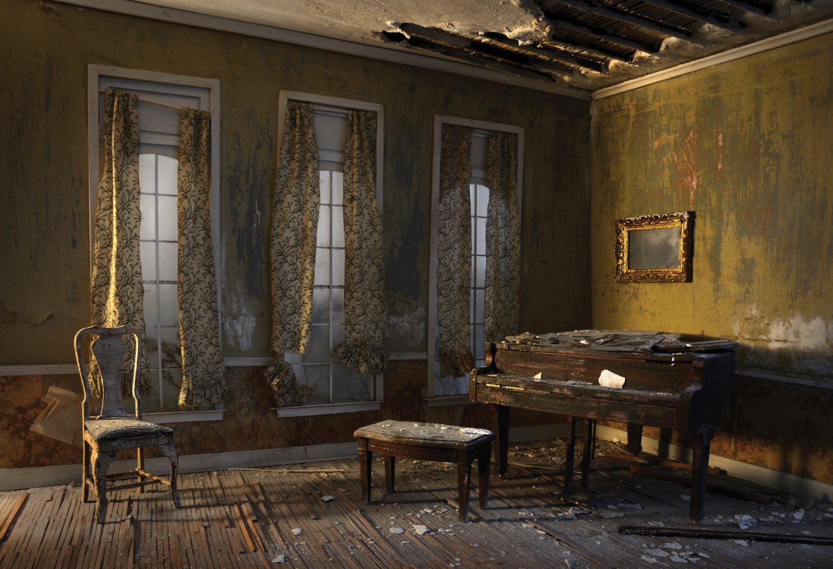 The Not So Grand Piano, 2015, C-print