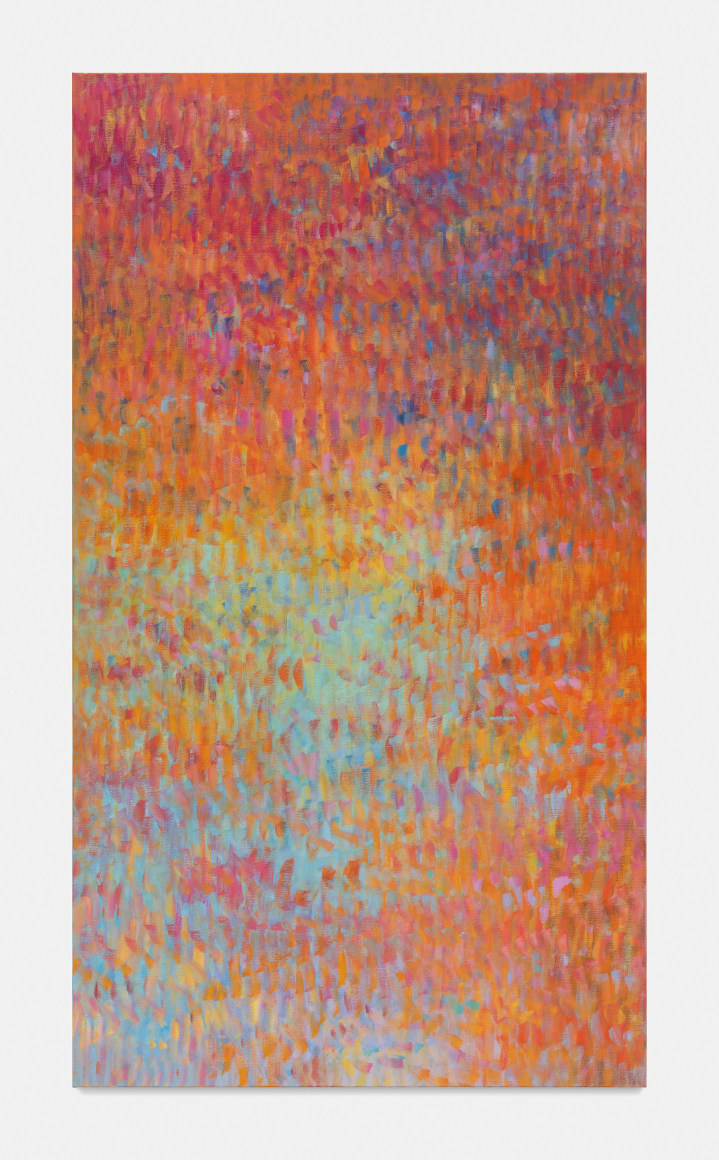 Untitled (Fugue), 2023 Oil and cold wax on canvas 78½ x 44½ in