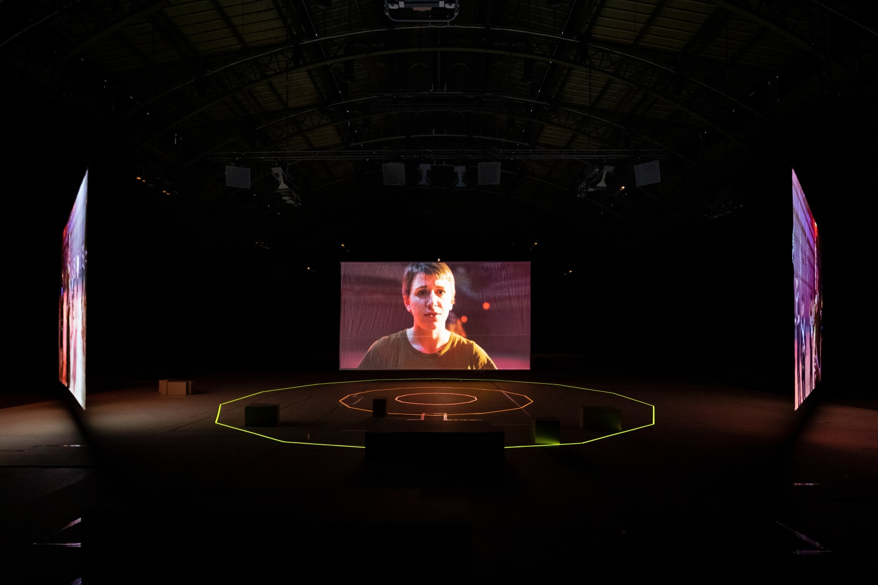 Hito Steyerl, Drill June 21 - July 20, 2019, Park Avenue Armory, New York