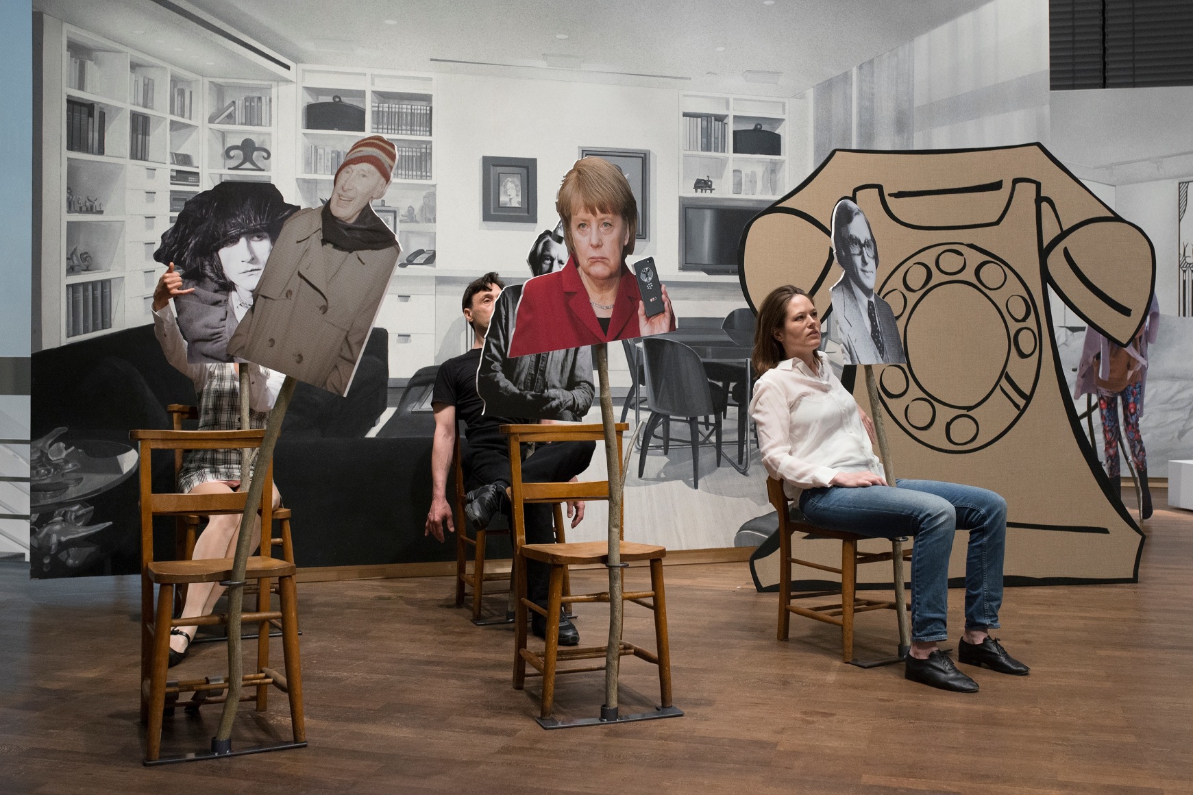 Goshka Macuga May 29 - August 3, 2014, 8th Berlin Bienniale, Germany