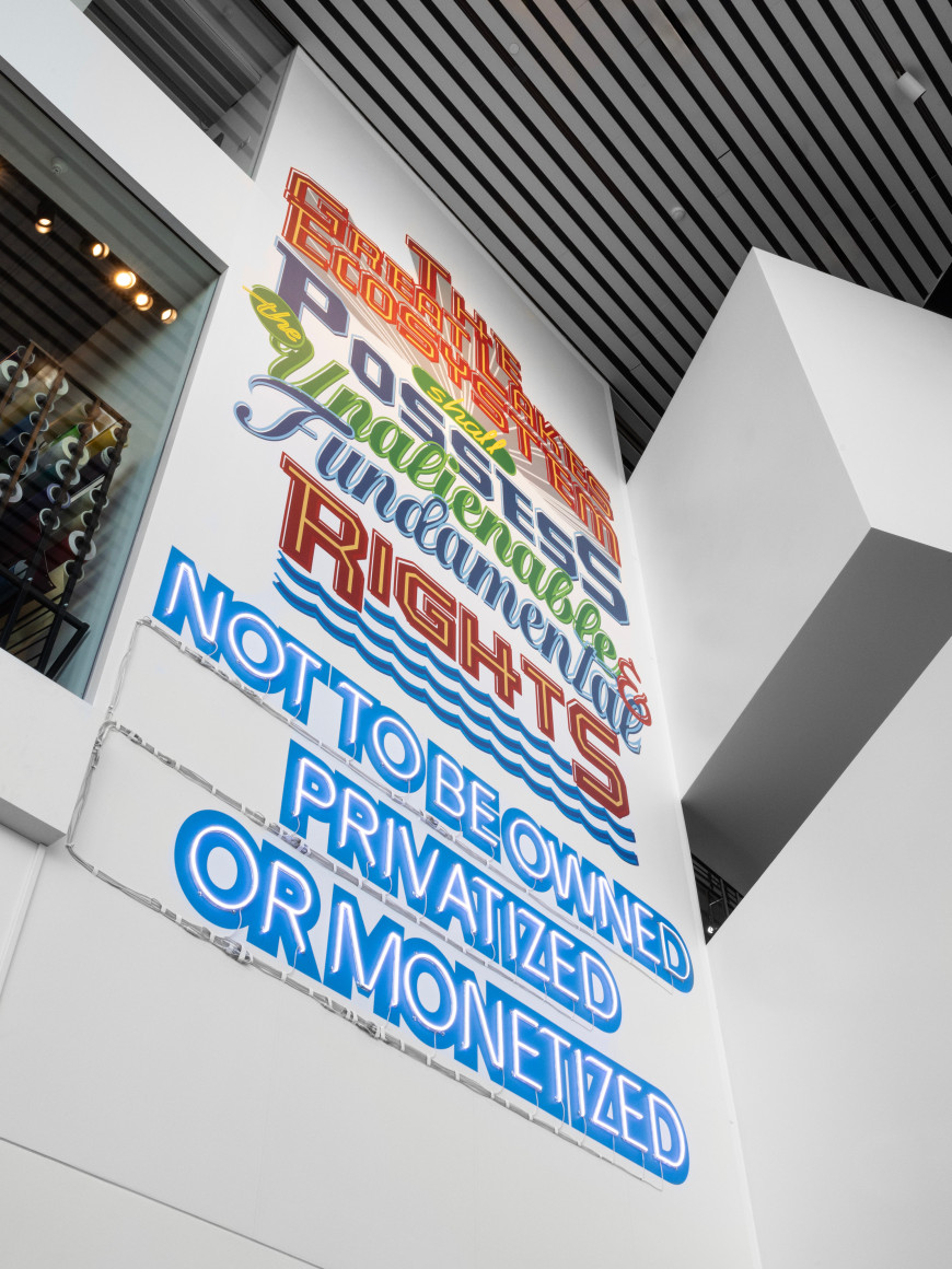 Andrea Bowers, Exist, Flourish, Evolve