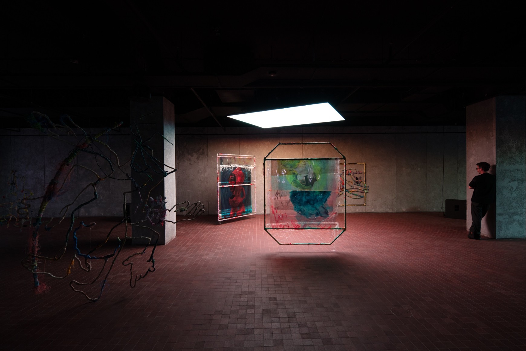 Julien Creuzet,&nbsp;Orpheus was musing upon braised words, under the light rain of a blazing fog, snakes are deaf and dumb anyway, oblivion buried in the depths of insomnia