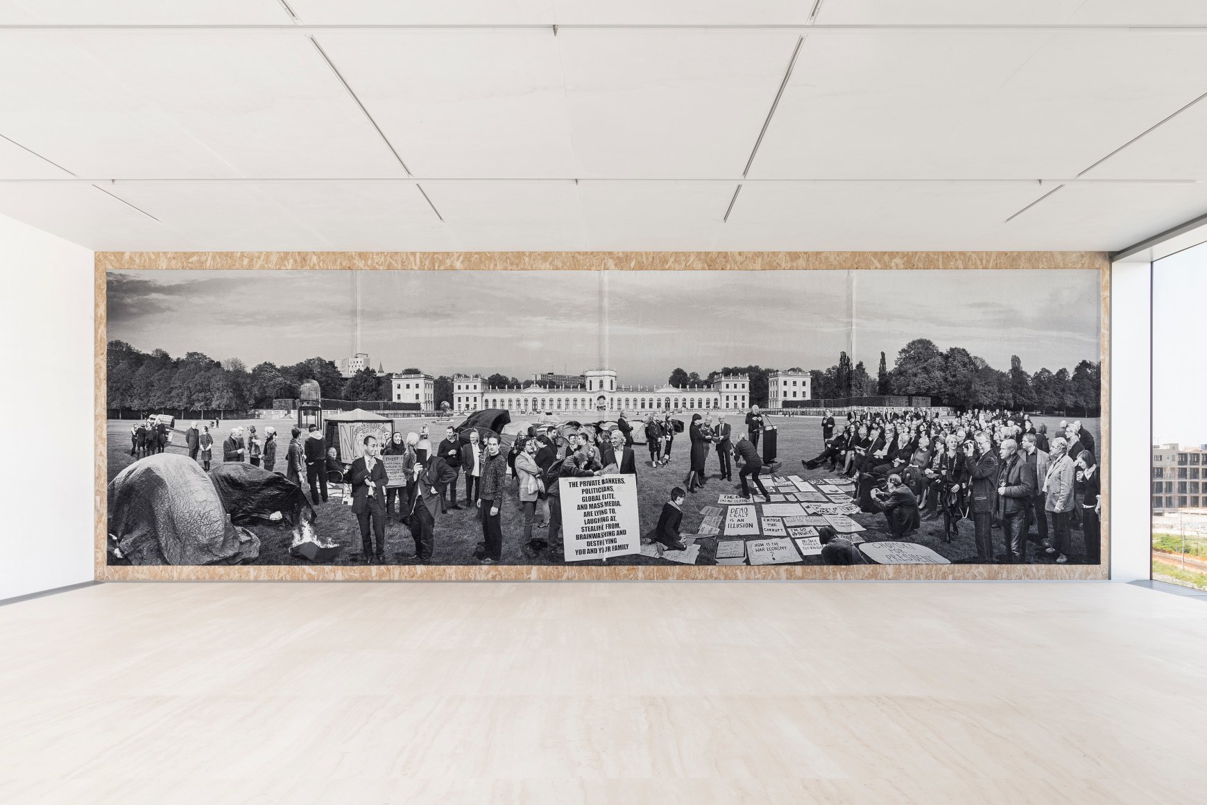 Goshka Macuga,&nbsp;Atlas&nbsp; Permanent Installation, Fondazione Prada, Milan, Italy