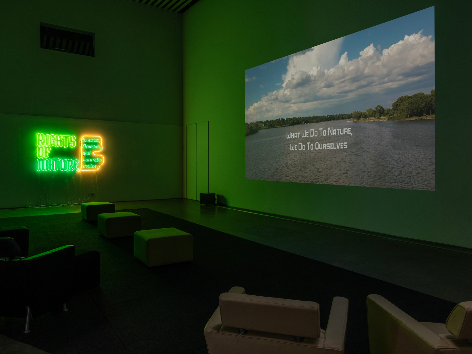 Andrea Bowers, Exist, Flourish, Evolve