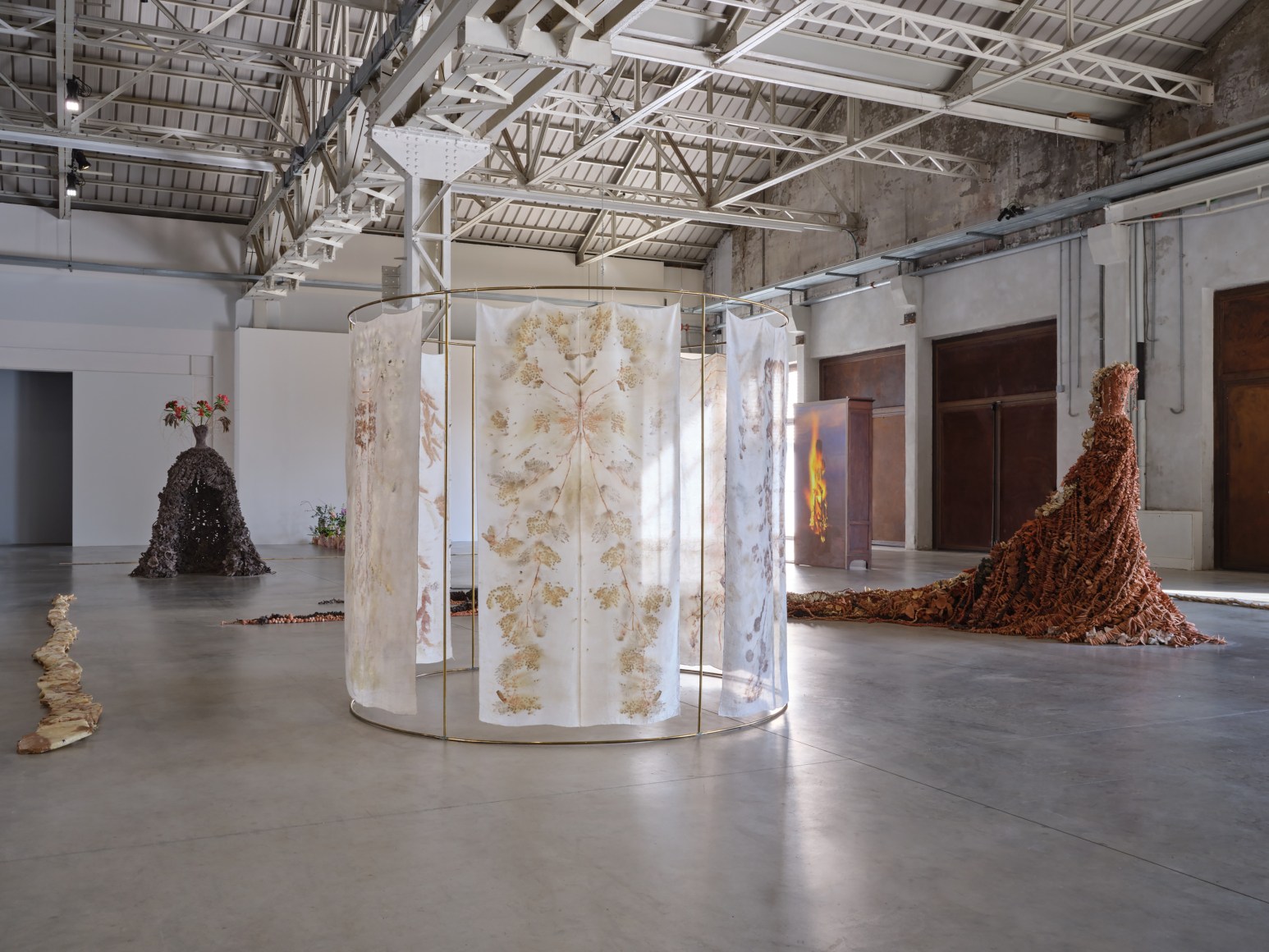 Chiara Camoni, Call and gather. Sisters. Moths and flame twisters. Lioness bones, snakes and stones.